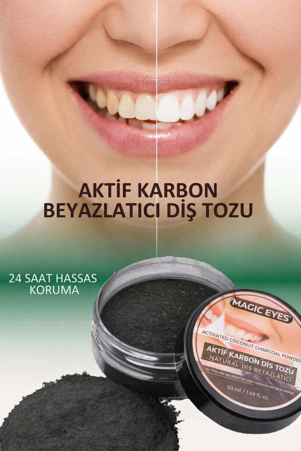 Diş Beyazlatıcı ve Temizleme Tozu