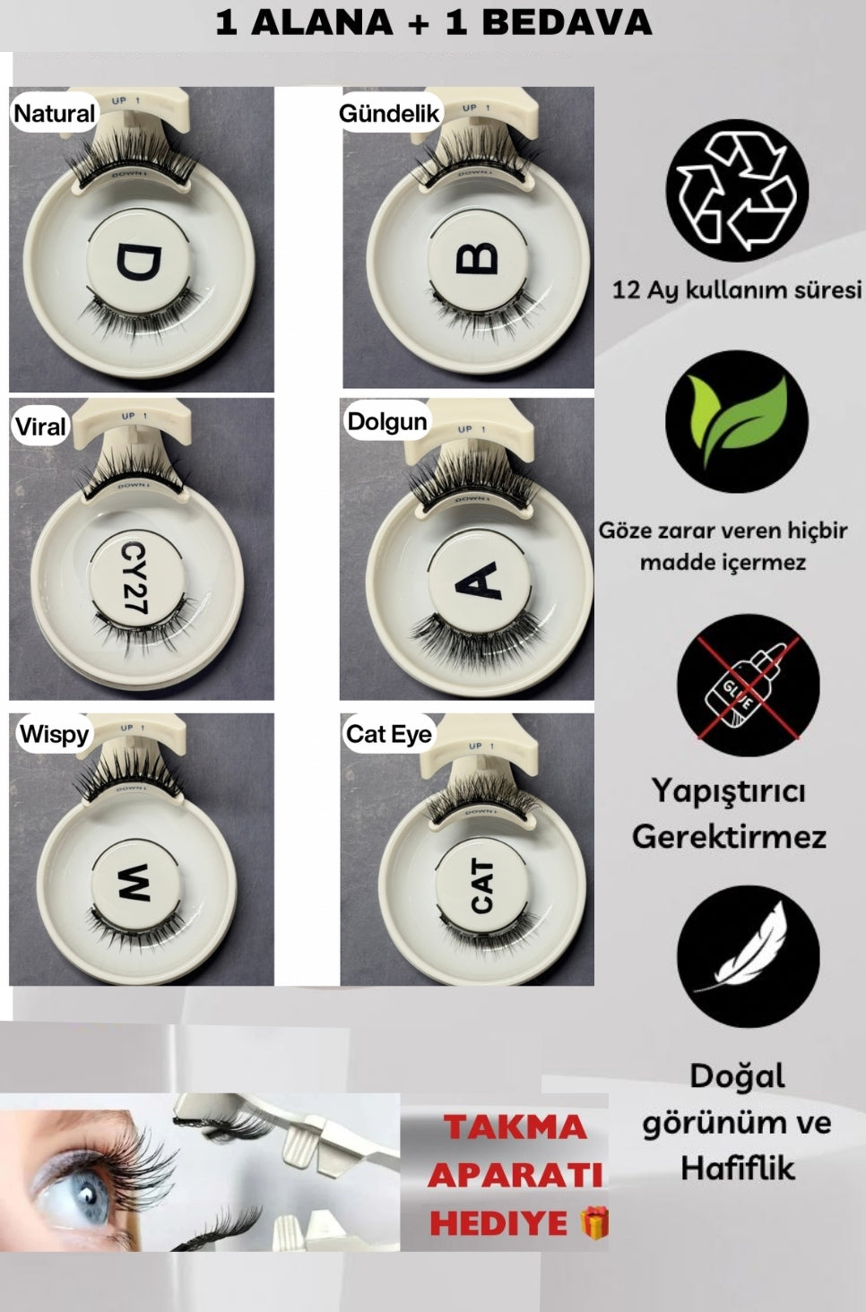 Magic Eyes™ Sihirli Kirpikler