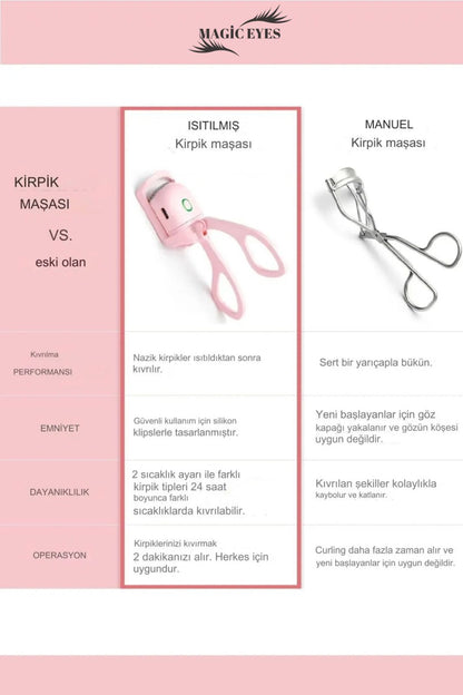 Sihirli Kirpik Kıvırıcı